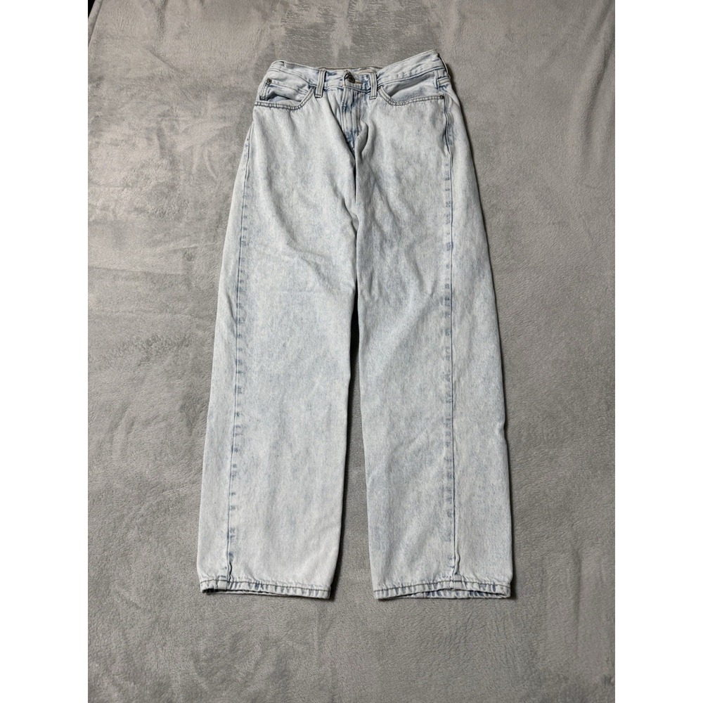Levis 94 Baggy Jeans Womens 27 Light Wash Blue Denim 27x29.5